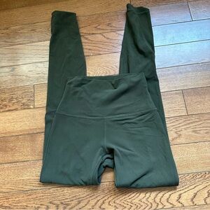 SOLD Lululemon Athletica Align Leggings High Waisted Tights Women’s Army Green S
